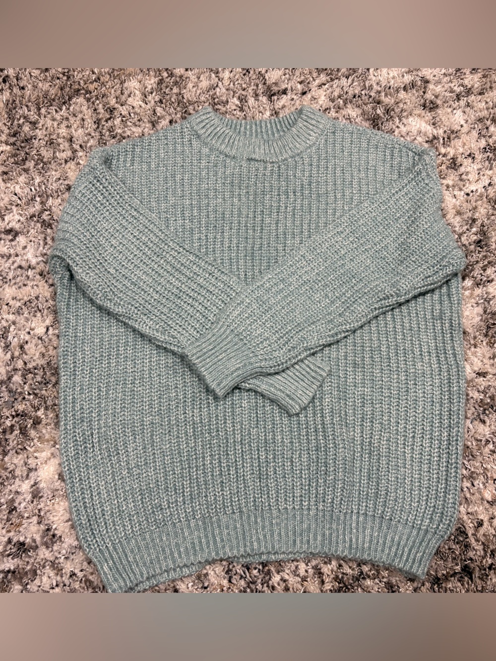 SO Women’s Crewneck Sweater in Light Teal